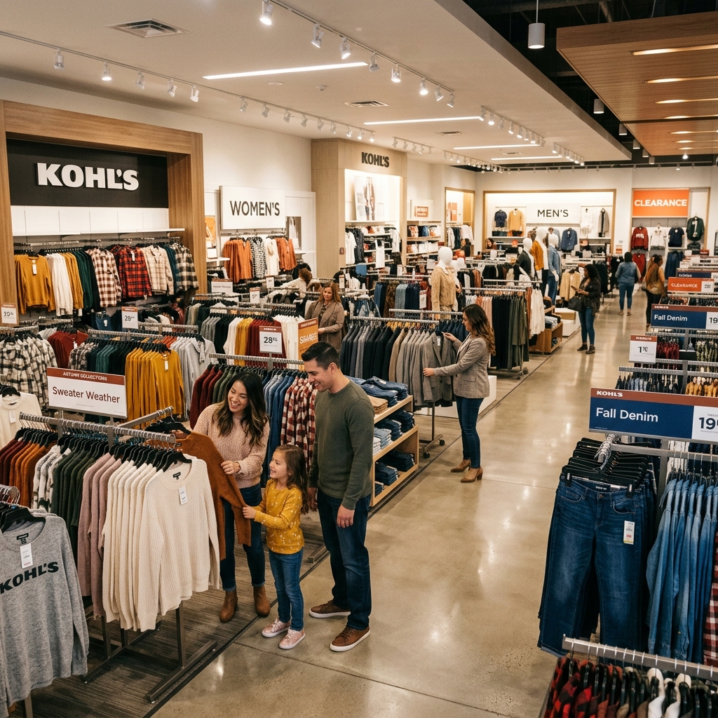 The Deliberate Shopper's Guide to Kohl's: Apparel Categories, Kohl's Cash Mechanics, and How to Build a Wardrobe Without Overpaying